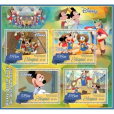 Animation, Cartoons Disney Mickey, Donald, Goofy: The Three Musketeers
